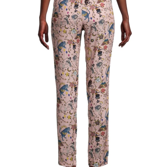 Zadig And Voltaire Parono Circus Print Drawstring Waist - Picture 2 of 11